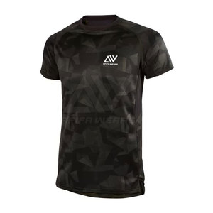 เสื้อยืดออกกำลังกายผู้ชายแบบสปอร์ตสั่งทำพิเศษขายดี น้ำหนัก 260 กรัม แห้งเร็ว ระบายอากาศดี ราคาถูก ขายส่ง - Product Image 1