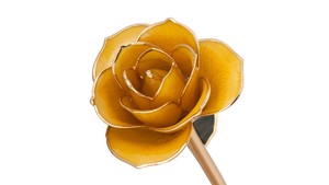 Rosa de Oro Artificial de Alta Calidad para el Día de la Madre, Rosa de Oro de 24k para Múltiples Usos, Regalo de San Valentín - Product Image 6