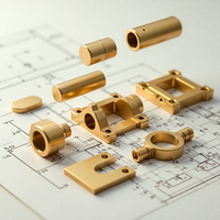 Pièces de moulage sous pression en laiton personnalisées 100% qualité d'exportation utilisations industrielles durables de CNC Services de moulage de qualité supérieure