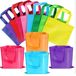 Fourre-tout compostables et non tissés étanches à logo personnalisé Sacs à provisions écologiques standard de l'UE pour l'exportation SM le Vietnam - Product Image 1