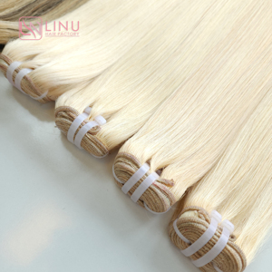 Alta calidad 11A doble dibujado cabello humano crudo SDD hueso patrón de onda recta cutícula virgen alineada HD paquete envío gratis - Product Image 4