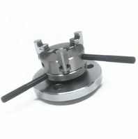 Mandrin de tour auto-centrant à 3 mors 2 pouces (50 mm) avec plaque arrière pour table rotative de 3 et 4 pouces Fabriqué à Delhi