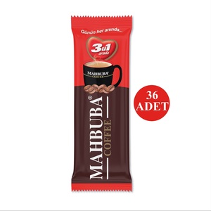 กาแฟสำเร็จรูป 3 in 1 รสชาติเข้มข้น คุณภาพสูง ผสมครีม น้ำตาล ได้รับการรับรองโคเชอร์ สำหรับรับประทานทุกวัน บรรจุภัณฑ์แบบพกพา กล่อง 36 ซอง - Product Image 3