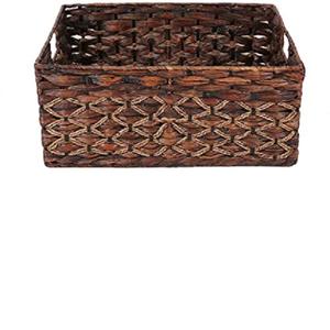 ตะกร้าสานใส่ผลไม้ทำด้วยมือ,ตะกร้าเก็บของอุปกรณ์ในห้องน้ำสั่งทำได้ - Product Image 2