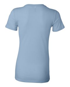 BELLA + CANVAS 6004 Breathable Shirt "Premium Ladies' <b>Slim</b> Fitted Crew Neck Tee Made With 100% Airlume Cotton T Shirt - Product Image 5
