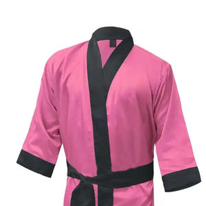 Factory Wholesale Adult Men <b>Boxing</b> <b>Robe</b> Light Weight Breathable Quick Dry Polyester/Cotton MMA <b>Boxing</b> Shorts Customized Color - Product Image 5
