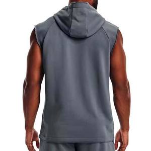 Hot Summer <b>Sleeveless</b> Gym <b>Hoodie</b> New High Quality <b>Sleeveless</b> Gym <b>Hoodie</b> Custom Logo <b>Sleeveless</b> Gym <b>Hoodie</b> - Product Image 5