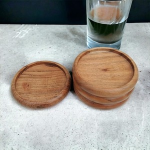 Handmade Glass Beaded <b>Coasters</b>-Classic <b>Drink</b> <b>Coasters</b> with Polyester Backing (4x4 Inch) for Church & Religious Gifts - Product Image 1