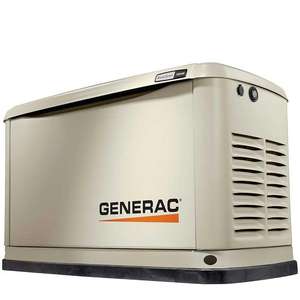 Generac 70771 20/17 kW <b>Silent</b> Type Air-Cooled Standby <b>Generator</b> with Aluminum Enclosure Single Phase 50/60Hz Single Machine Cold - Product Image 3