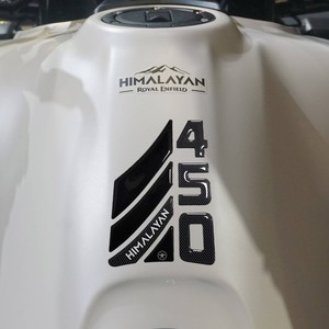 Adesivi 3D per Serbatoio Moto, Logo Decorativo per Royal Enfield Himalayan 450 2025, per Decorazione Casco - Product Image 1