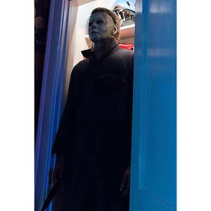 Máscara de Michael Myers para Halloween 2018, Máscara Completa Ligera de Fieltro y Seda, Accesorio para Fiestas de Disfraces, Logotipo Personalizado para Navidad - Product Image 4