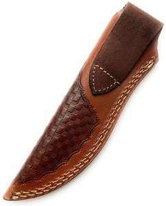 Funda de cuero personalizada para acampar al aire libre, protectores fijos para cuchillos para acampar al aire libre, cubiertas de cuero para hoja de cuchillo - Product Image 4