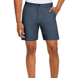 Men'<b>s</b> Casual Shorts <b>9</b> inch Inseam Elastic Waist Drawstring Short Lightweight Stretch Summer Beach Shorts - Product Image 4
