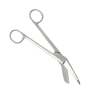 Tijeras de vendaje de acero inoxidable, instrumentos manuales de Enfermería de 11-14cm, tijeras de uso hospitalario OEM para entornos clínicos - Product Image 5