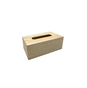 Boîte à mouchoirs en bois pour fêtes de mariage à la maison Boîte à mouchoirs en bois pour bureau à domicile Boîte à mouchoirs en papier de forme carrée pour dessus de table de mariage - Product Image 5