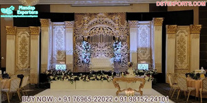 Marcos de ventana de boda de fusión para decoración de escenario, estilo de ventana de gran boda, configuración de escenario, decoración de escenario abierto de boda magnífica - Product Image 6