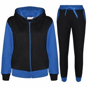Último diseño de moda Plain Jogging Pullover Chándal Hombres Conjunto de 2 piezas Chándal Hombres Custom Pullover Chándales para hombres - Product Image 5