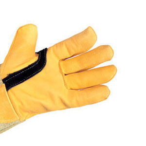 Fourniture d'usine de haute qualité prix bon marché gant de barbecue résistant à la chaleur gants de soudage en cuir - Product Image 5