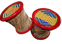 Premium Kalite Çevre Dostu Bambu Hint Kamışı Rattan Puf Ayak Dayama Yeri Osmanlı Taburesi Ecowoodies Çağdaş Depo Oturma Odası