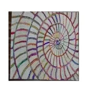 พรมเช็ดเท้าผ้าฝ้ายแบบกลับด้านได้, ขายดีที่สุดพรมทอแบบแบนโบฮีเมียนพร้อมดีไซน์ศิลปะทำด้วยมือนุ่มสำหรับห้องพักหอพักพักผ่อนโซน - Product Image 1