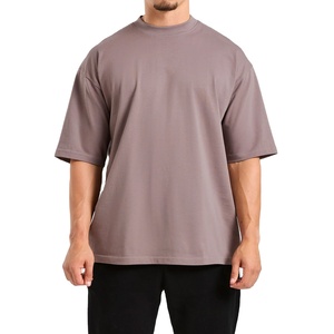 OEM Manufacturer Cotton <b>Tshirts</b> Custom Wholesale Private Label Bulk Production High GSM <b>Plain</b> Apparel Supplier - Product Image 1