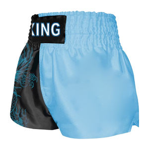 Top Tendance Brodé Muay Thai Shorts Logo Personnalisé Hommes Muay Thai Shorts Hommes Lutte Porter Gym Formation Muay Thai Boxe Court - Product Image 6