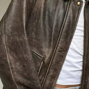 Chaquetas de Cuero para Mujer a Bajo Precio, Chaqueta de Cuero de Nuevo Estilo para Mujer, Chaqueta de Cuero de Alta Calidad para Mujer - Product Image 6