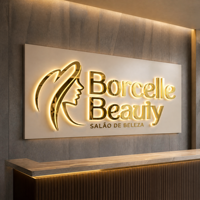 Lettres rétroéclairées LED personnalisées, miroir acrylique, enseigne commerciale, haute définition, découpe de précision, logo lumineux pour salon de beauté