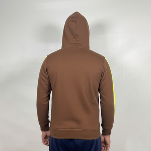 Sweat-shirts pour hommes de haute qualité 100% coton, vêtements de rue d'hiver, sweat-shirts à capuche surdimensionnés, motif uni brodé, basiques - Product Image 4