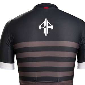 Maillots de cyclisme de sublimation pour hommes à bas prix fermeture éclair complète 100% matériau en polyester Logo personnalisé de haute qualité de qualité supérieure pour hommes - Product Image 5