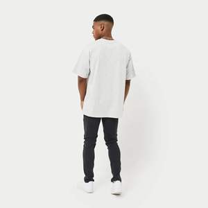 เสื้อยืดโอเวอร์ไซส์ฮิปฮอปผ้าฝ้าย100% สำหรับผู้ชายเสื้อยืดโอเวอร์ไซส์ - Product Image 4