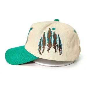 Gorras de Dos Tonos Personalizadas al por Mayor, Gorra de Béisbol de Pana con Logotipo Bordado Personalizado, Fabricante de Gorras de Indonesia, Gorras Deportivas, Gorras para Exteriores - Product Image 4