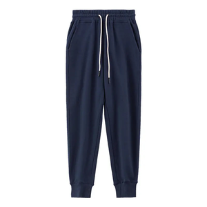 Pantalones de chándal cálidos de algodón Premium para correr de lana pesada para ropa de calle de invierno y uso diario cómodo - Product Image 1