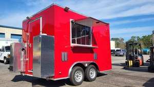 Remolque de comida remolcable totalmente equipado Comida rápida Catering Hotdog Snack Food Acero inoxidable 2 años de garantía Nueva condición - Product Image 3