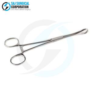 Rampley Forceps Ratchet Lock Característica para la retención de esponja manos libres durante tareas complejas de vendaje quirúrgico - Product Image 1