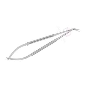 Juego de Herramientas de Microcirugía Manual de Precisión de Acero Inoxidable, Portaagujas Castroviejo y Micro Tijeras (Reutilizables) para Cirugía - Product Image 1