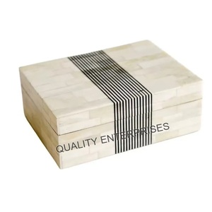 Boîtes à bijoux rectangulaires écologiques - Design moderne, décoration d'intérieur durable - Product Image 5