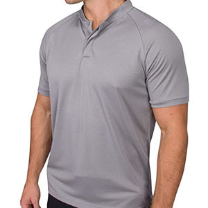 Personalizado de alta calidad de poliéster Spandex hoja de cuello Polo de golf al por mayor de los hombres sublimación impresa camisa de golf - Product Image 4
