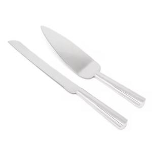 ชุดมีดและที่ตัดเค้กทำมือจากเหล็ก  สำหรับตัดเค้กและพิซซ่า - Product Image 5