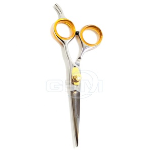 Logo personnalisé et couleur nouveau style ciseaux de coiffeur lame en acier inoxydable fabriqué au Pakistan pour la coupe de cheveux - Product Image 3