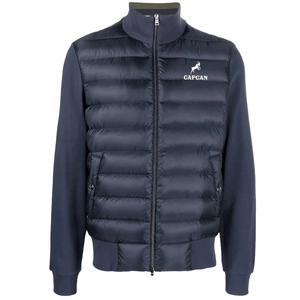 Chaqueta acolchada de manga larga gruesa de poliéster 100% para hombre con cuello levantado con chaqueta acolchada de etiqueta privada - Product Image 1