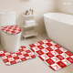 Custom Printed Carpet <b>Bathroom</b> Rug <b>Set</b> for <b>Bathroom</b> Non-Slip Shower Curtain Bath <b>Mat</b> - Product Image 2