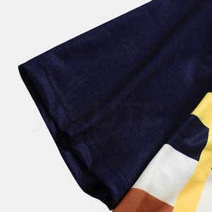 T-shirt pour homme haute performance en tissu mélangé polyester/coton, écologique, séchage rapide, manches courtes, finition soignée, classique pour un look parfait - Product Image 5