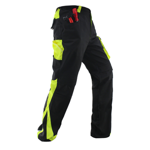 Vente en gros d'usine de pantalons cargo de sécurité ANSI classe 2 pour hommes, flash LED en nylon, multi-poches, vêtements de travail avec logo personnalisé - Product Image 3