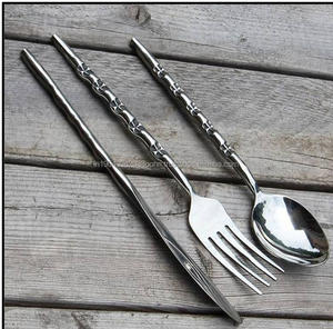 Juego de cubiertos de acero inoxidable y metal de aspecto elegante en stock, juego de cubiertos en utensilios de cocina disponibles en tamaño personalizado para exportación - Product Image 6