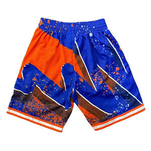 Pantalones cortos deportivos unisex de poliéster 100%, sublimación personalizada impresa, pretina flexible multicolor sólida, malla antiarrugas para tu - Product Image 6