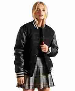 Chaqueta universitaria para hombre 2025, venta al por mayor a bajo precio, transpirable, sostenible, servicio de diseño OEM, chaqueta universitaria de calidad superior - Product Image 1