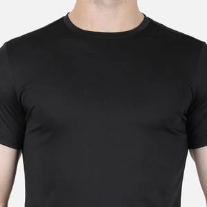 เสื้อยืดผ้าแคนวาสสี100% สำหรับผู้ชายผ้าแคนวาสแขนสั้นระบายอากาศได้ดีแห้งเร็วโลโก้ OEM ตามสั่ง - Product Image 5