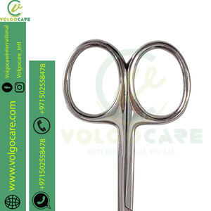 2025 excellente qualité incurvé et arrondi nez cheveux ciseaux pour hommes, 2 PC ensemble ongles cuticule manucure ciseaux cisailles Kit - Product Image 5