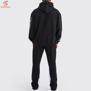 Vente en gros OEM nouveau survêtement d'entraînement pour hommes confortable survêtement brodé pour hommes Hip Hop qualité polaire personnalisée - Product Image 3